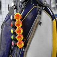 thumbnail image 3 of Portable Golf Ball Silicone Sleeve Golf Ball Protective Cover Golf Ball Holder, 3 of 4