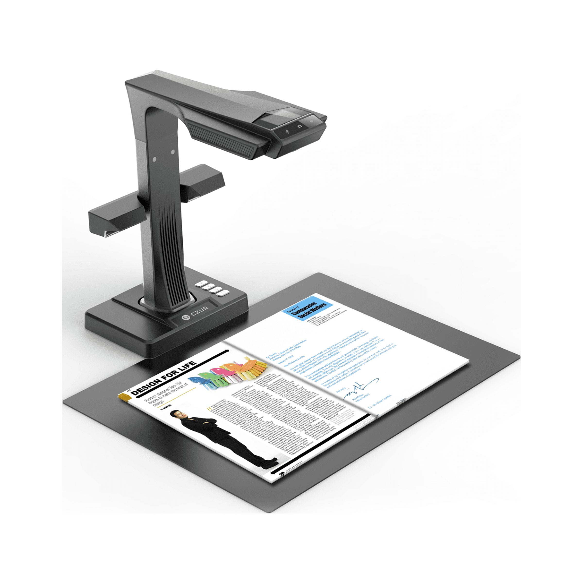 CZUR ET24 Pro Book & Document Scanner, 24MP HD Camera, A3 CZUR ET24 Pro Book & Document Scanner, 24MP HD Camera, A3