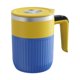 thumbnail image 5 of Taza de café con agitador automático Taza con agitador automático con tapa y asa Accesorio Mezclador eléctrico para otras bebidas Senderismo Viajes Amarillo Azul, 5 of 8