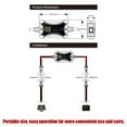 thumbnail image 2 of LCD Display 10A Solar Controller Portable Solar Panel Battery Regulator 12Volt Battery Solar Recharger Controller, 2 of 8