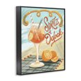 thumbnail image 2 of Stupell Industries Eclectic Spritz O'Clock Citrus Cocktail Black Framed Giclee Art, 11 x 14, by Connie Summers, 2 of 8