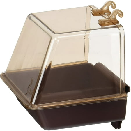 UPC: 0030172902659 | Penn-Plax Clip-On Bird Bath – Attaches to Most Birdcages – Brown