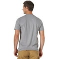 thumbnail image 3 of Wrangler Authentics Men's Short Sleeve Henley Tee, Frost Gray Heather, 3X-Large, 3 of 3
