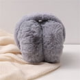 thumbnail image 2 of Unisex Faux Fur Earmuffs Winter Foldable Ear Warmers for Outdoor Cold Protection, 2 of 4