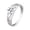 B, variant on Fashion Lady Beautiful Butterflies 925 Thai Silver Butterflies Ring Bridal Wedding Jewelry