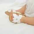thumbnail image 4 of Ketyyh-chn99 Baby Sandal Infant Girl Shoes Baby Infant Boy Girl Sandals Newborn Non-Slip Soft Rubber Sole Sandals for Baby Boys Open-Toe Outdoor Casual Summer First Walkers Shoes White, US 5, 4 of 5