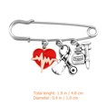 thumbnail image 2 of Shisuyan safety pin Clothes Pin Alloy 1Pack, 2 of 8