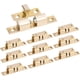 thumbnail image 1 of Pestillos de puerta de latón con doble bola, con tornillos, doble rodillo, doble pestillo, pestillo para muebles de armario, armario de cocina y cajón (10 unidades) Sailing  Electrónica, 1 of 5