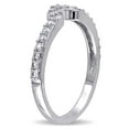 thumbnail image 3 of Everly Women's Sapphire 10k White Gold Wedding Ring, 3 of 6