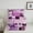 Purple, variant on Feelyou Teens Skating Athlete Bedding Comforter Set, Pink Art Watercolor Twin Comforter Sets, Eat Sleep Ice Skates Reversible Bedding Set, Ultra Soft Bedroom Decor, 2-Piece