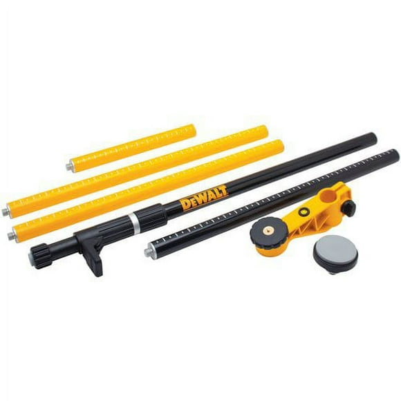 DEWALT Laser Level Mounting Pole, 1/4-Inch Base (DW0882)