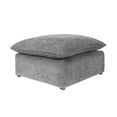 thumbnail image 2 of Taburete Puff Nabu Gris Kessa Muebles, 2 of 5