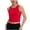 Red, variant on KyCheLot Girls Crew Neck Tank Tops Backless Solid Color Sleeveless Short Clothes Fitted Racerback Tank Tops