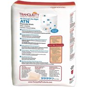 Tranquility Premium ATN Disposable Briefs with Tabs, Overnight Protection Superabsorbent Core for Leak-Free -Fit Comfort, Small, 10ct Bag