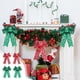 thumbnail image 1 of Adorno Navideño de Navidad con Lazo de Cebolla y Chispas, 2 Unidades, Nailon y Elastano Verde, 33 X 23 Cm | Lazo de Estrella para Decoración Navideña, 1 of 6