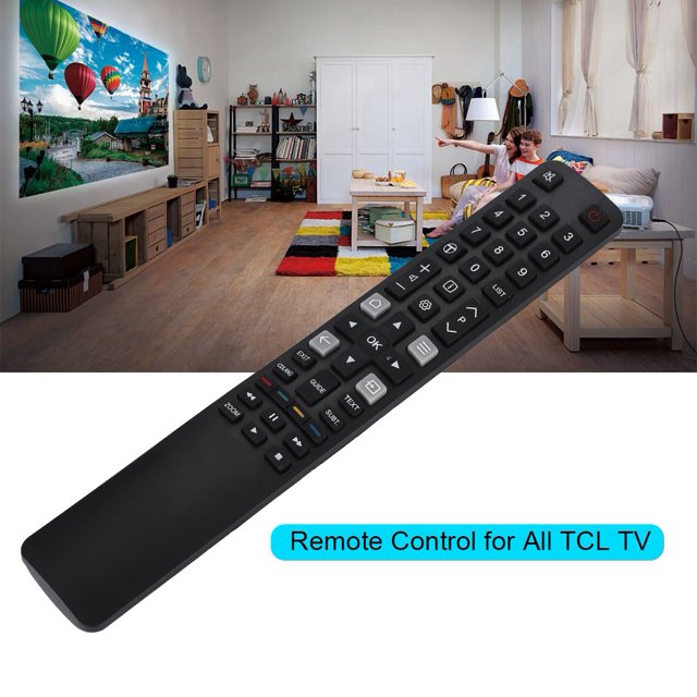 Remote Control for TV, Multi Functional Replacement with Precise Signal Transmission and >8m Control Distance, for Television