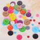 thumbnail image 5 of Uxcell 25 Pcs 15mm Botones de Costura de Resina, Botones Redondos Grises de 2 Agujeros para Ropa, Abrigos, Camisas, Pantalones, Decoración de Bricolaje, 5 of 7