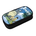 thumbnail image 2 of Totoro Big Capacity Pencil Case, Large Storage Pencil Pouch Pen Case Bag with Zipper, Pencil Case for Office Supplies, 2 of 7
