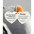 thumbnail image 5 of Ty Squish-a-Boo (Squishy Beanies) - Sneaky the Raccoon  – Medium (9")  - Stuffed Animal, 5 of 6