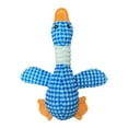 thumbnail image 3 of Indestructible Squeaky Duck Dog Toy, Durable Plush Chew Toys for Aggressive Chewers, Robust Squeak Toy for Large Small Dogs, Keeps Them Busy, Blue, 3 of 9