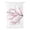 Pink White, variant on Sheer Curtains 54 Inch Length, Pink Cherry Blossom Semi Sheer Curtains Light Filtering Window Treatment, Spring Branches Floral Watercolor Privacy Voile Drapes for Living Room Bedroom 52x54 Inch