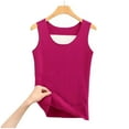thumbnail image 4 of Yuzhih Thermal Tank Top for Women Fleece Lined Warm Sleeveless Shirts Camisole Warm Base Layer Vest for Cold Weather, 4 of 5