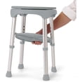 thumbnail image 2 of Medline Padded Swiveling Bath Stool G2-300KRPX1 White, 2 of 6