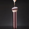 thumbnail image 4 of 1 unidad de brochas de maquillaje HG Pro Foundation retra, contorno en polvo, colorete, brocha de maquillaje, mango de metal, bronceador resaltador, alta gama, sin caja, 4 of 5