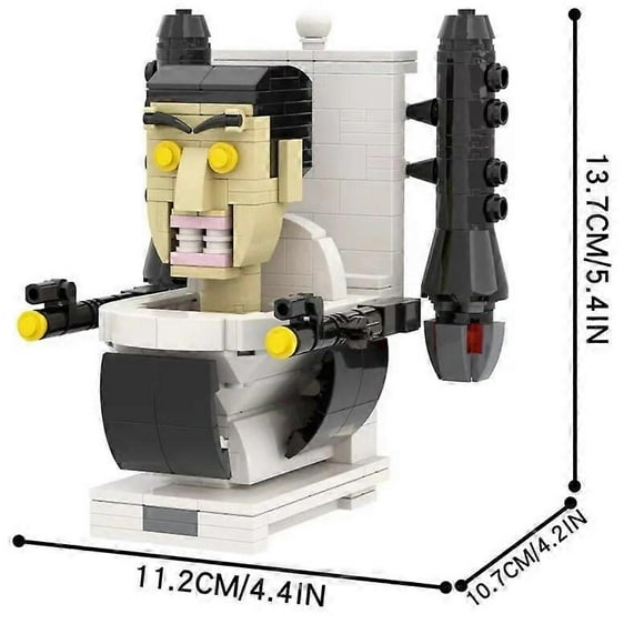 Skibidi Toilet Toy Building Block Titans Camera Man Tv Man Cameraman Speakerman Skibidi Toilet Clock Man Titans Drill Speaker