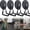 4pcs*L+black, variant on Heavy-Duty Magnetic Double-Claw Hook,Magnetic Double Hook with Anti-Slip Rubber Coating No-Drill Wall Mount Magnet Hanging Holders for Garages,Workshops,Kitchens,or Offices (2pcs*M+Black)