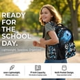 thumbnail image 4 of Jeiento Football 17 Inch School Backpack Set for Boys 4-Piece Lunch Bag Pencil Case Water Bottle Holder Lightweight Large Capacity Book Bag for Kids Elementary School, 4 of 7