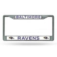 thumbnail image 2 of Baltimore Ravens Cadre de Plaque d'Immatriculation Chromé, 2 of 2