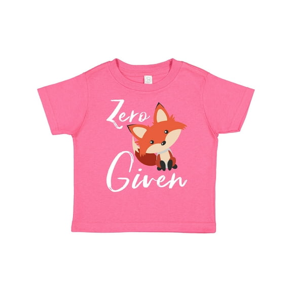 Inktastic Zero Fox Given Boys or Girls Toddler T-Shirt