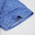 thumbnail image 5 of Men's Three-Button Henley Neck Short Sleeve T-Shirts Casual Shirts Breathable V Neck Tee Summer Basic Tops Light Blue,M, 5 of 6