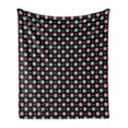 thumbnail image 1 of Outer Space Soft Flannel Fleece Throw Blanket, Doodle Pattern of Planets and Stars, Cozy Plush for Indoor and Outdoor Use, 50" x 70", Grey Multicolor, by Ambesonne, 1 of 5