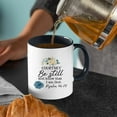thumbnail image 2 of Customizaholic Bible Verse Coffee Mug, Religious Gifts, Christian Coffee Mugs, Be Still And Know Coffee Mug, God Coffee Mug, 2 of 5
