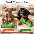 thumbnail image 3 of KADTC 2 in 1 Extra Extra-Large Size Durable Dog Bully Stick Holder and Indestructible Bone Chew Toy for Large Aggressive Chewers Breed Dogs, 3 of 8