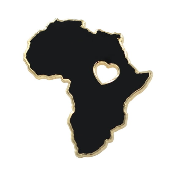Heart of Africa Pin – Black Lives Matter – Black Panther Enamel Pin
