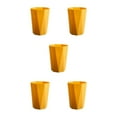thumbnail image 3 of Decodeary Trash Can For Kitchen Bedroom - Simple All Home Decoration Matchable Big Opening PP Household Yellow L 5Set, 3 of 6