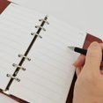 thumbnail image 5 of Recambios de lista de tareas A6 para agenda/carpeta de tamaño personal Filofax 6 agujeros perforados 100 hojas/200 páginas Planificador de tareas con lista de verificación organizativa 100 g/m² blanco, 5 of 5