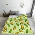thumbnail image 5 of Sikiie Fresh Corn Ultra-Soft Micro flannel Blanket Luxury All Seasons Warm Blanket for Bedding Sofa and Travel (4 sizes)-50"x40", 5 of 7