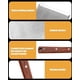 thumbnail image 4 of WeiHuan Toys Juego de espátula para barbacoa de acero inoxidable, espátula, con volteador de parrilla grande y triturador de hamburguesas, regalos de barbacoa para hombres, 4 of 5