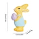 thumbnail image 3 of Xihbxyly Figura de Conejito de Pascua, Bonita Decoración de Pvc, Ligera y Resistente, Perfecta para Decorar Fiestas En Casa, con Un Toque Festivo Colorido, Ideal para Celebraciones de Pascua, Tamaño, 3 of 6