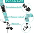 thumbnail image 3 of Sea Turtle Badge Holder with Breakaway Lanyard Retro Badge Clips Retractable Badge Reel, Funny Keychain Cruise Lanyard for Ship Cards，Cute ID Holder for Teacher School Student Nurse Office, 3 of 6