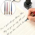 thumbnail image 3 of WHAMVOX 4pcs European Style Dip Pen Holders Writing Accessory (Random Color), 3 of 8