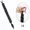 Jet-Black, variant on Nvzi Braid Wigs (Hair Loop Style) Ponytail Extension - 2 Pcs , Light golden brown, 60.96CM/24in Length, Heat-Resistant Synthetic Hair, Realistic Texture for Women’s Daily Hairstyling,