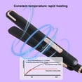 thumbnail image 6 of Banzch 360 Degree Airflow Styler 2 In 1 Curling Iron Straightener Particular Profession Curling Iron With Coolings Vent Lockable Hair Style,Mothers Day Gifts, 6 of 7