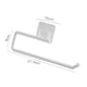 thumbnail image 4 of Soporte para Toallas Papel Sin Perforaciones Accesorio Estante Almacenamiento Película Adhesiva (B), 4 of 9