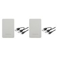 thumbnail image 4 of ZheElen Boîtier Compact USB 0 pour Ordinateurs Portables Fiable et Polyvalent Blanc 12x7.6x1.3cm 2Set, 4 of 6