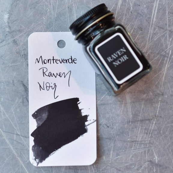Monteverde Ink Bottle - Raven Noir